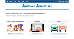 Desktop Screenshot of adbooker.andoveradvertiser.co.uk