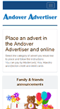 Mobile Screenshot of adbooker.andoveradvertiser.co.uk